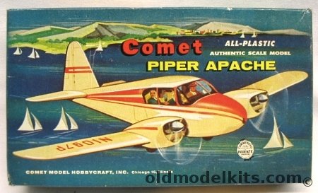 Comet 1/64 Piper Apache, PL13-29 plastic model kit